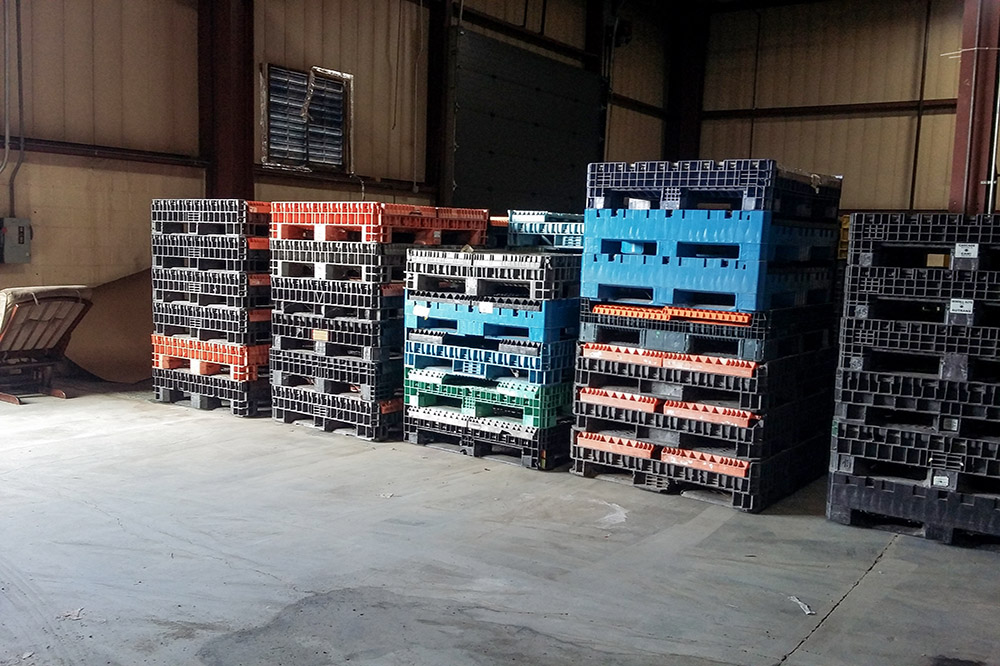 Used Collapsible Bulk Containers American Surplus